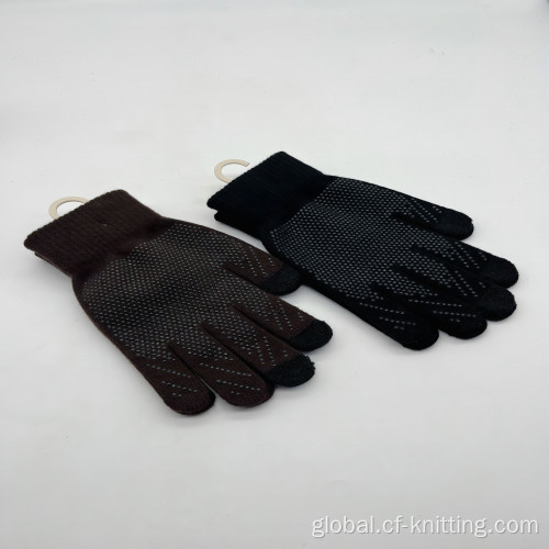 Knitted Gloves with High Quality men's knitted gloves with high quality Factory
